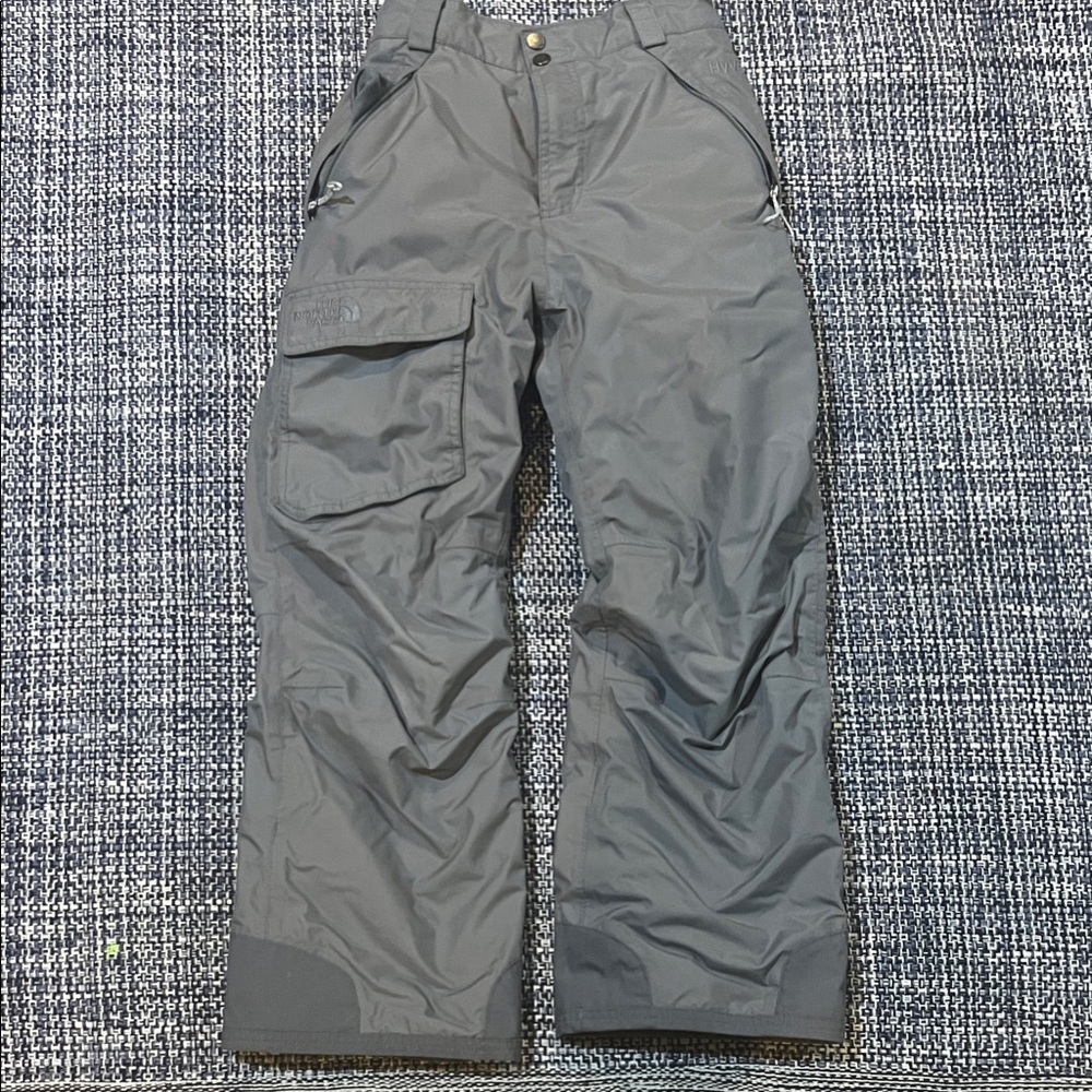 North Face kids Gray ski Pants